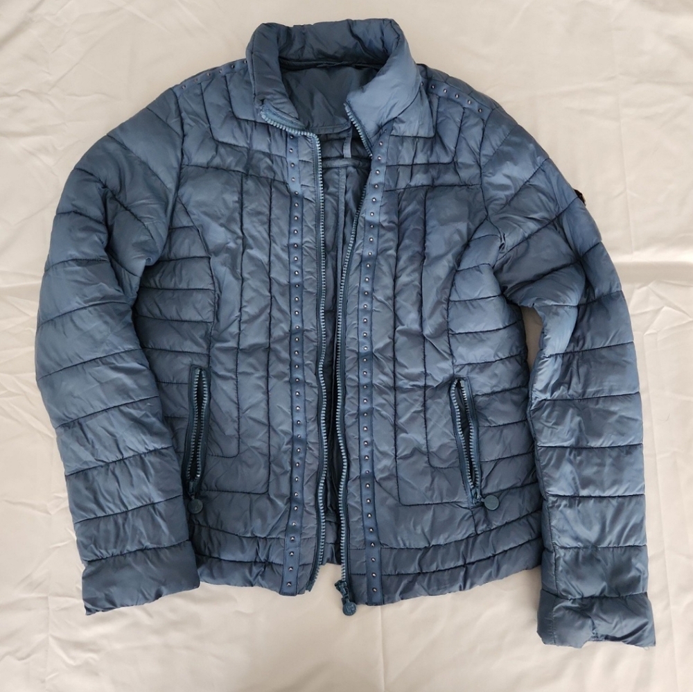 Primaloft Women's size XS Blue puffer jacket #AB5